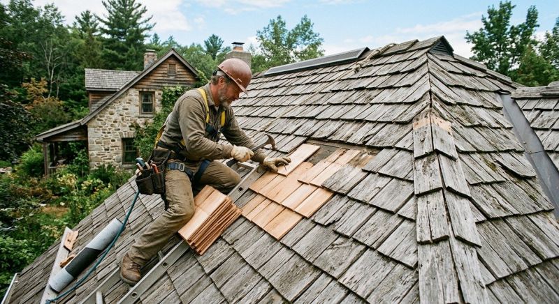 Shake Roof Repair Service